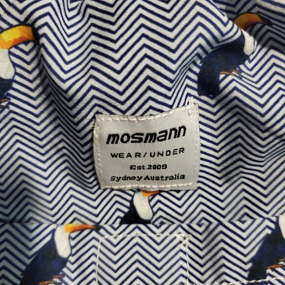 Mosmann Blue Toucan Wear/Under Swim Shorts  size M​ - Picture 6 of 16